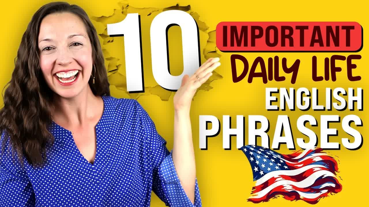 Speak English Confidently: Daily Life Vocabulary